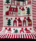 Colonial Williamsburg Christmas Village Holiday Quilt