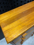 Five Drawer Wooden Dresser