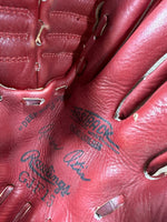 Red Rawlings Baseball Glove — Vintage