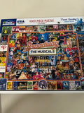 White Mountain Puzzles- Ice Cream Bars and Broadway The Musicals