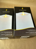 Real Flame Effect Luminara Candle - Pair - Appears Unused (F)