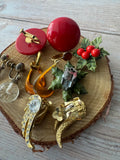 5-Piece Lot of Assorted Clip On & Screw Back Earrings (B)