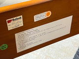 (C) Pottery Barn Kids Double Bed with Rails and Slats