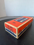 No. 2412 Flat Car Vintage Lionel Train for “O” Gauge Track with Logs, Box & Box Liner