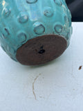 Teal Blue Ceramic Planter
