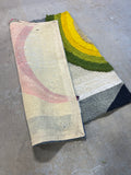 Handmade Tufted Rug, "PEGANN", 60"x60"