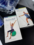 Gaiam Tricord Balance Ball Fitness Kit AS IS (READ DESCRIPTION CAREFULLY)