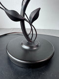Tiffany Style Cascading Wisteria 2-Way Stained Glass Lamp (WORKS)