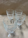Libbey Duratuff Clear Glass Goblets // 3 Sets Available *** PRICED INDIVIDUALLY ***
