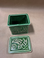 Green Ceramic Sur La Table Spezie Container