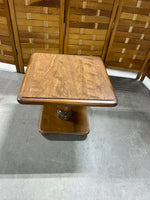 Ethan Allen Square End Table with Laminate Top