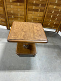 Ethan Allen Square End Table with Laminate Top
