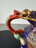 Imari-Style Porcelain Pitcher With Dragon Handle À La Porte Chinoise - Paris Mark