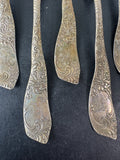 6-Piece R. Wallace & Sons Ivanhoe Sterling Silver Spoons
