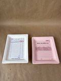 Fishs Eddy Ceramic Trays - Pair