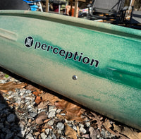 Perception Sound 9.5FT Single Person Kayak with Paddle Oar