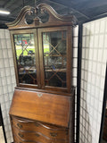 Antique Slant Front Secretary with Hutch***HEAVY ITEM*** READ DETAILS ON PICK UP POLICY***