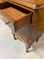 Antique Night Stand with Inlay