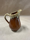 Brown Drip Glaze Creamer Pitcher