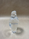 Holmegaard Eskimo Glass Figurine - Signed // 2 Available // PRICED INDIVIDUALLY