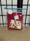 Taylor & Coultas Pair of Red Christmas Kitchen Towels