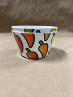 (D) Hutzler Pepper Melamine Bowl — Set Of 2