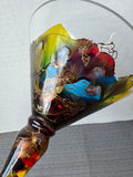 Monaco Hand Painted Martini Glass by Monarch (3 AVAILABLE—PRICED INDIVIDUALLY AT $18 EACH)