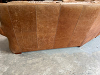 Leather Sectional Sofa with Ottoman***HEAVY ITEM***