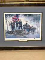 Bayonet! Forward…. Print by Dale Gallon; Signed & Numbered