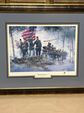Bayonet! Forward…. Print by Dale Gallon; Signed & Numbered