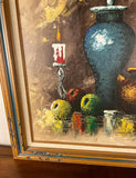 Original Painting In Wooden Frame - Signed By Artist