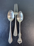 3-Piece Assorted Sterling Silver Flatware