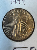 1999 Liberty U.S. .5 - 1/2 oz Gold Dollar Coin