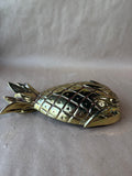 Extra Large Brass Pineapple Door Knocker - Signed