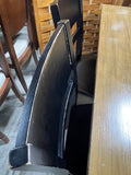 Two Tone Dining Table with (6) Black Chairs