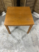 Square Wood End Table