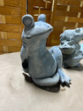 Decorative Garden Frogs, AS IS, Set of 3