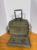 Army Green Delsey Carry On Rolling Luggage