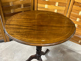 Tilt Top Oval Table