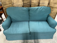 Sherrill Love Seat, dark green