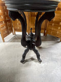 Antique Marble Top Oval Side Table, Lewis Hax Furniture & Upholstery