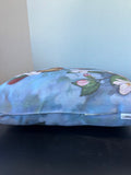 Climaweave Cardinal Couple in Dogwood Outdoor Throw Pillow