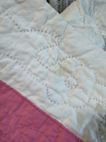 Dresden Plate Hand Made Vintage Quilt