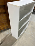 White Particle Board Bookcase