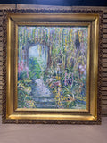 Romantic Path Original Painting by Local Artist, Ginger Olensen; Signed
