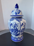 Blue & White Chinoiserie Ginger Jar