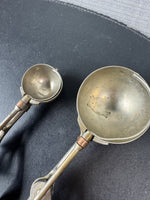 2-Piece Gilchrist’s Vintage Automatic Ice Cream Scoops