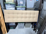 Modway Inc. Queen Size Tan Upholstered Headboard with Metal Frame