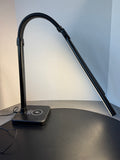 Dual Head Color Changing Adjustable LED Desk Lamp with USB & Magnetic Phone Charging Pad (WORKS)