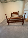Davis Cabinet Co. Double Bed with Rails and Slats